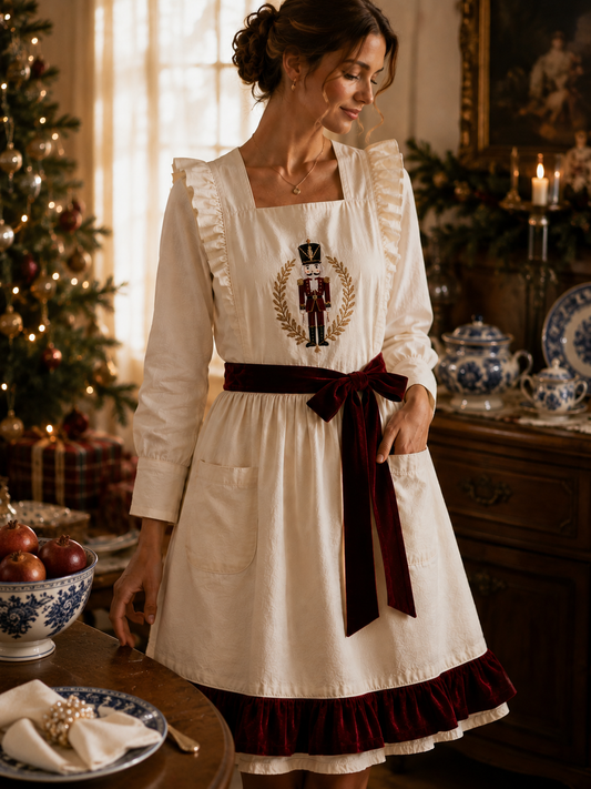 Clara's Christmas Eve Baking Apron