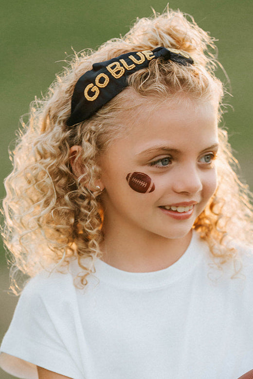 go_blue_headband_for_girls_blue_yellow_sports_hair_accessory_cheer_team_headband_football_game_day_spirit_wear_beaded_kids_tailgate_outfit