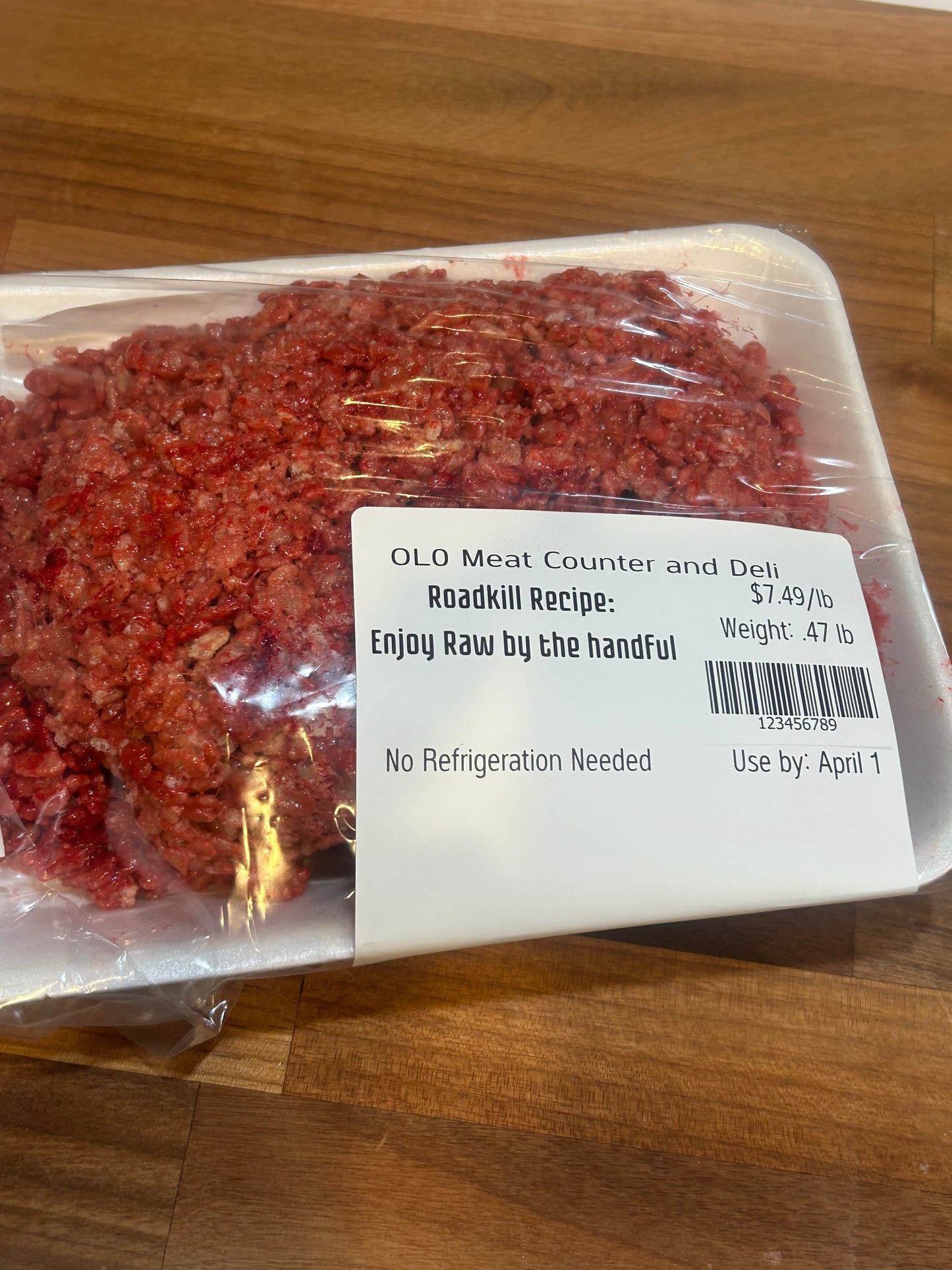 Be That Mom this April Fools Day!!! Roadkill Gift with Purchase While Supplies Last!