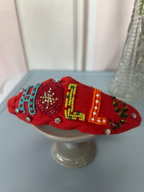 Holly Holiday Headband