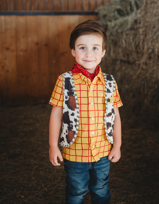 Friend in me Shirt with attached Vest