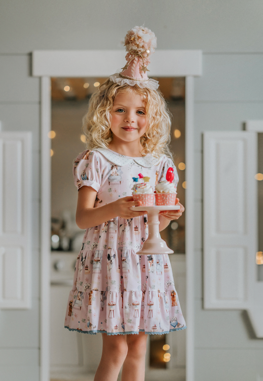 Puppy Party Twirl Dress