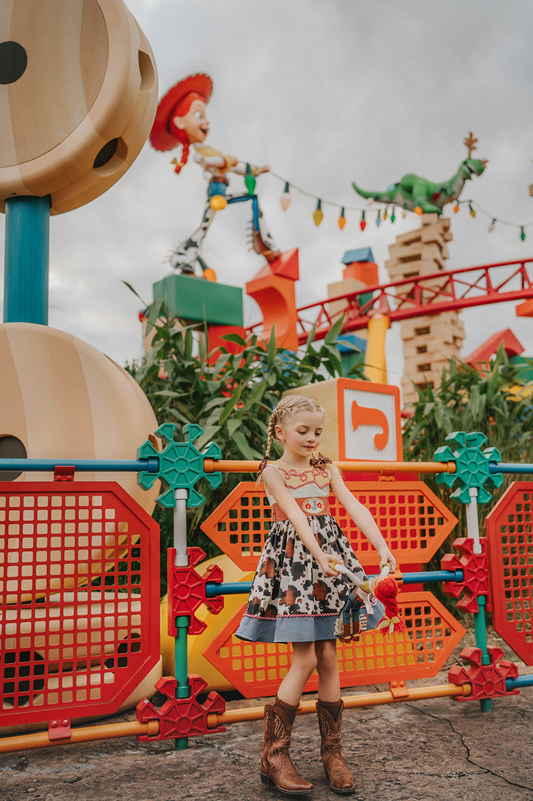 Cowgirl Character Twirl Dress Reimagined