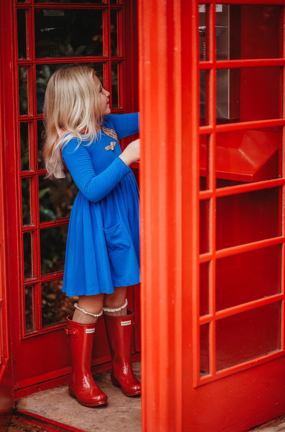 London Bear Twirl Dress