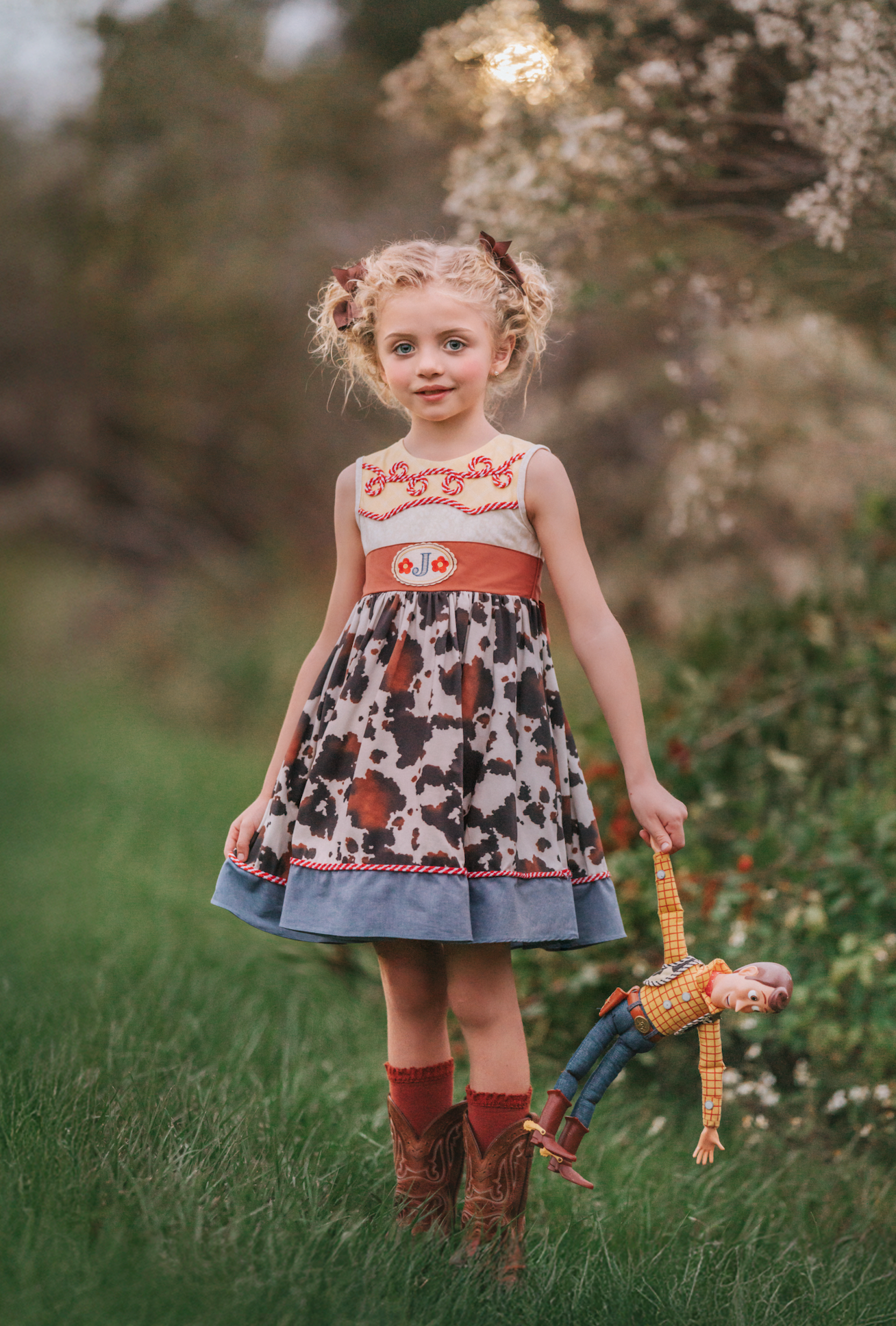 Cowgirl Character Twirl Dress Reimagined