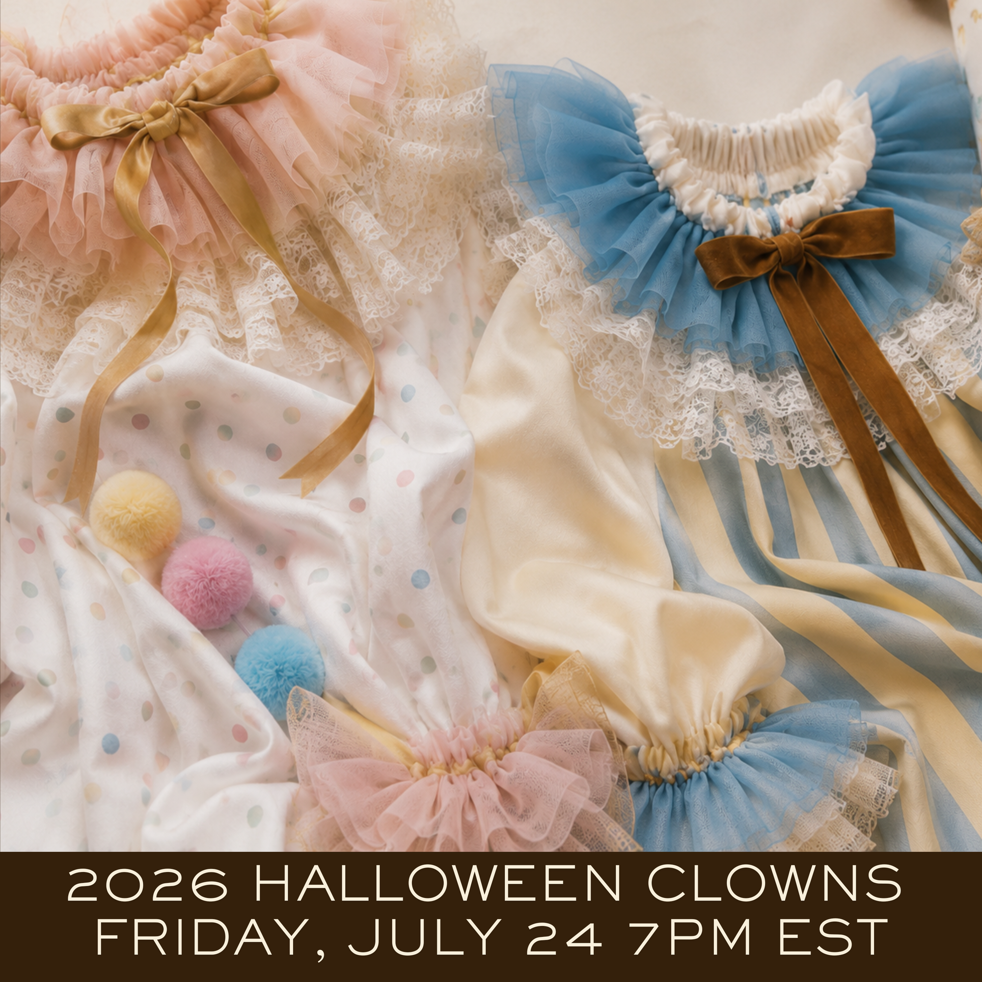 2026 Clowns- Halloween Costume Release #1