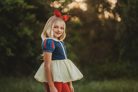 Top peplum de princesa Blancanieves