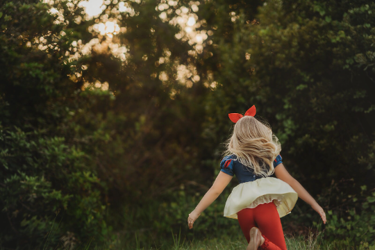 Top peplum de princesa Blancanieves