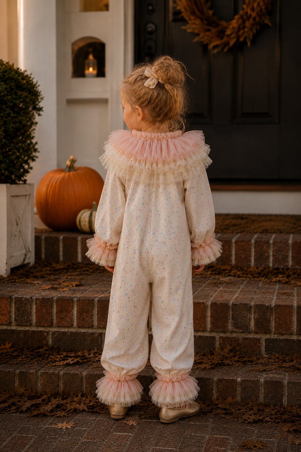 Confetti Dot Clown Costume