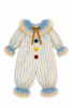 Vintage Stripe Clown Costume
