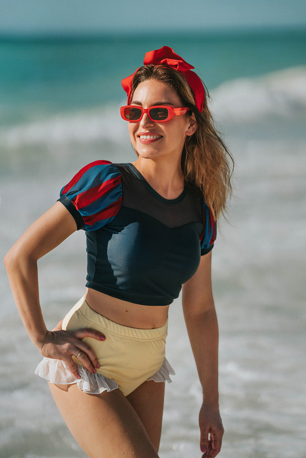 Snow White Adult Two Piece Swimsuit