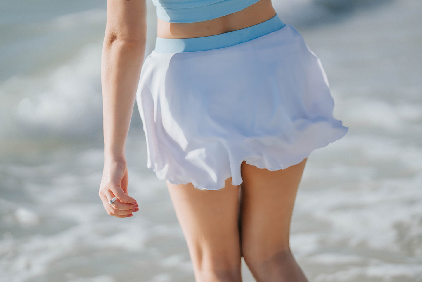 SPF 50 Cinderella Adult Two Piece Swimsuit