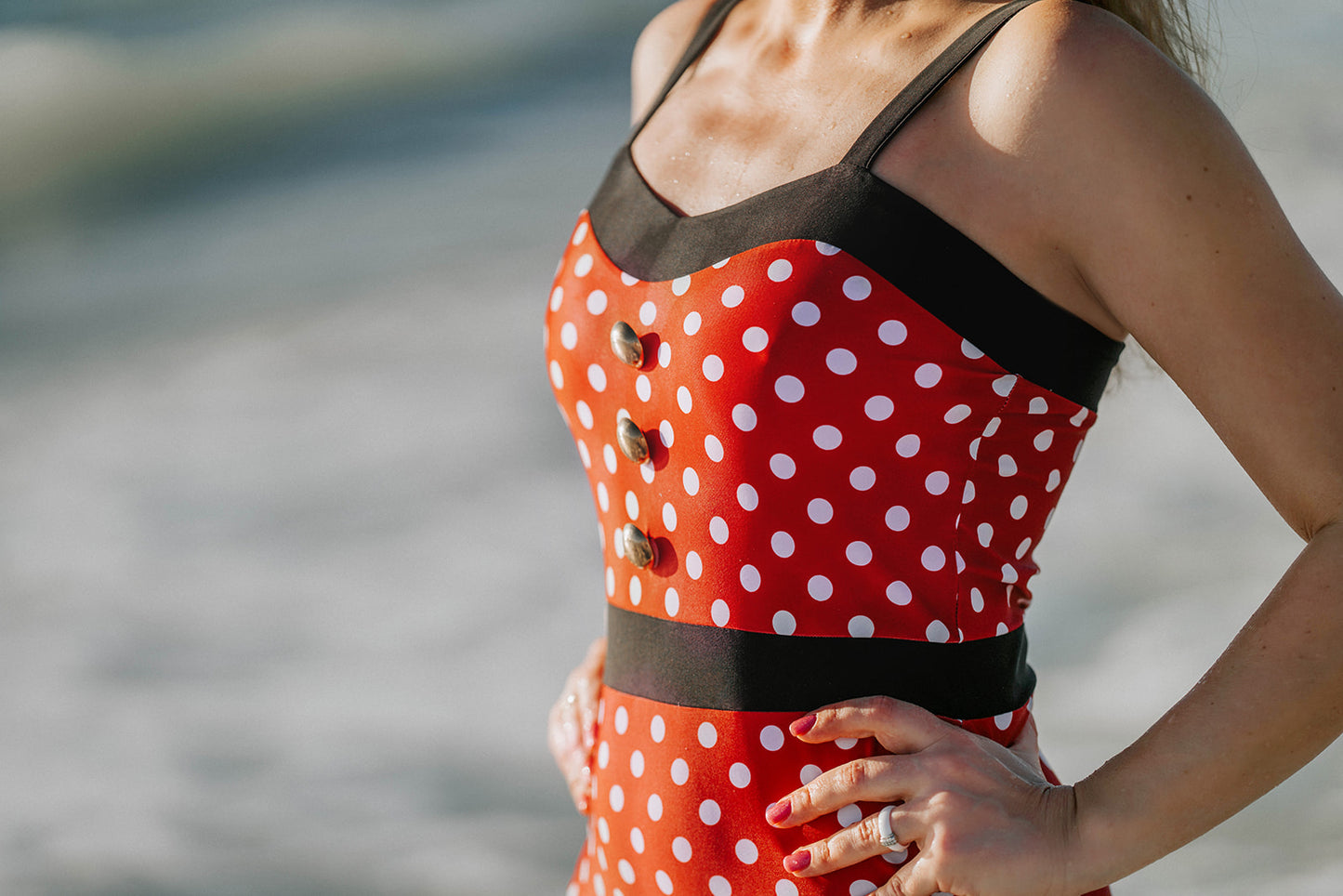 Miss Mouse Retro Adult Swimsuit