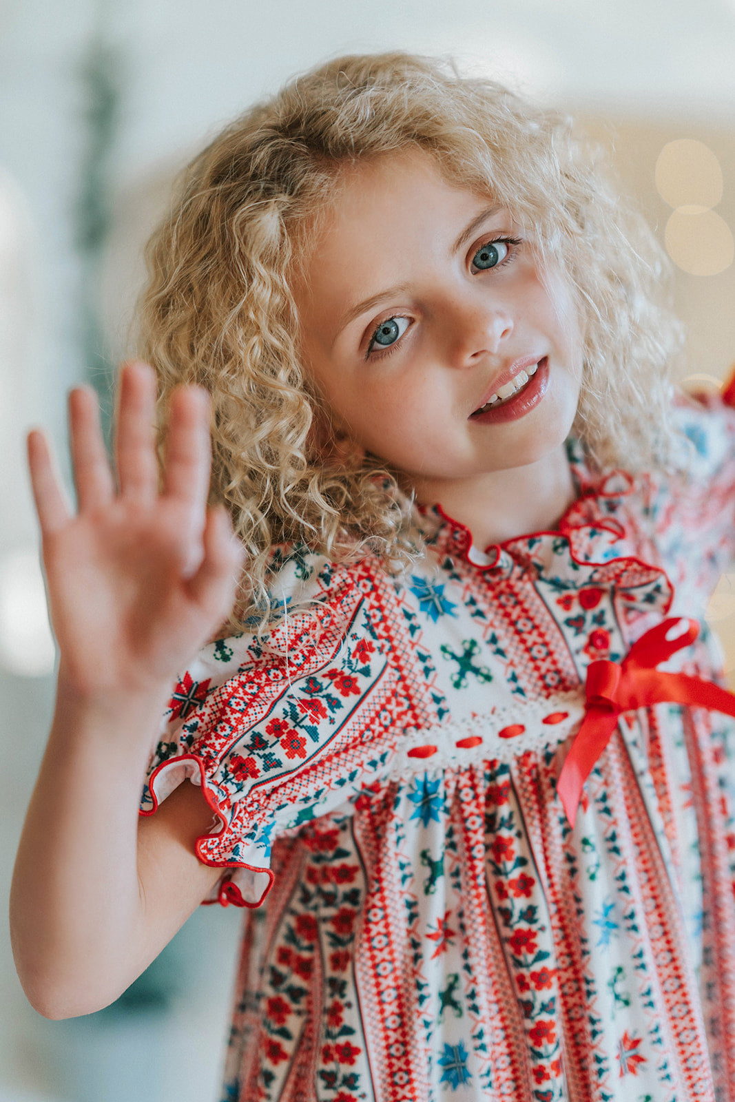 The Nordic Fair Isle Original Clara Nutcracker Gown