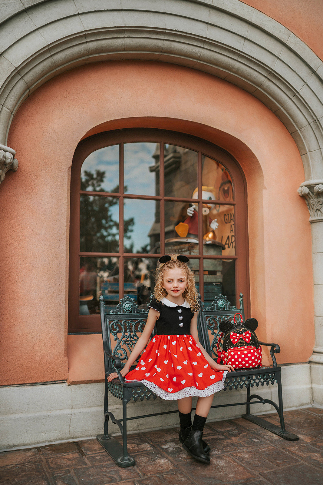 Valentines Day Miss Mouse Twirl Dress