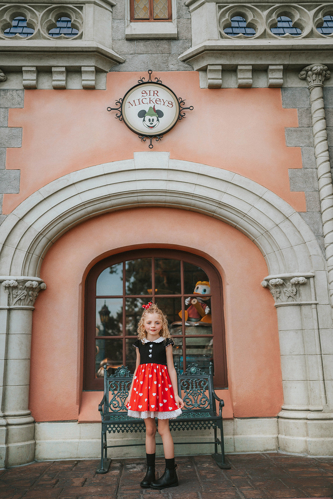 Valentines Day Miss Mouse Twirl Dress