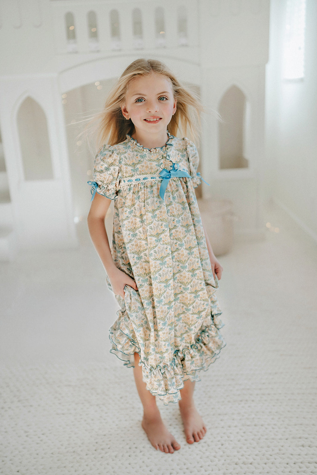 The Original Clara Nutcracker Gown in Golden Meadow
