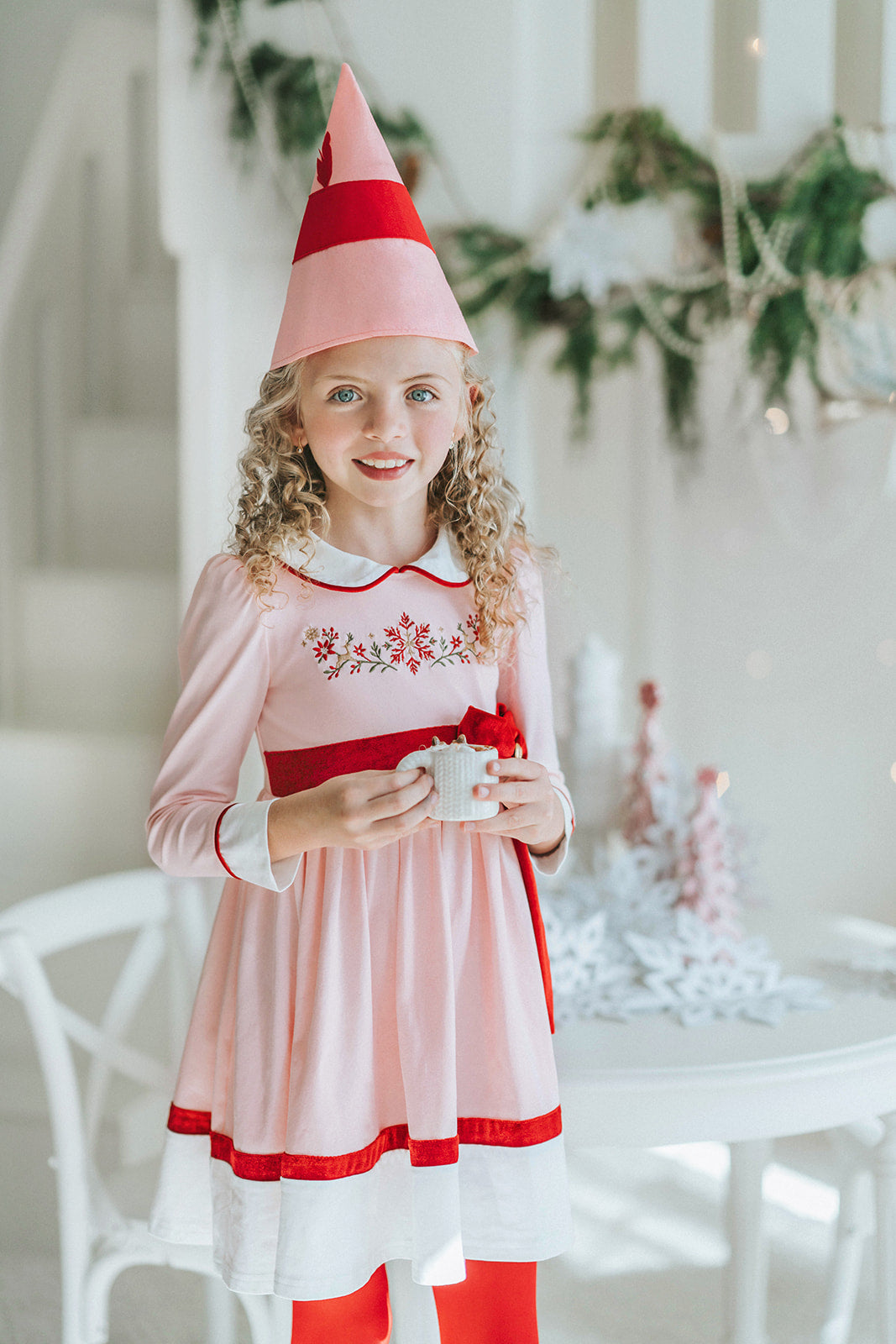 Pink Elf Twirl Dress