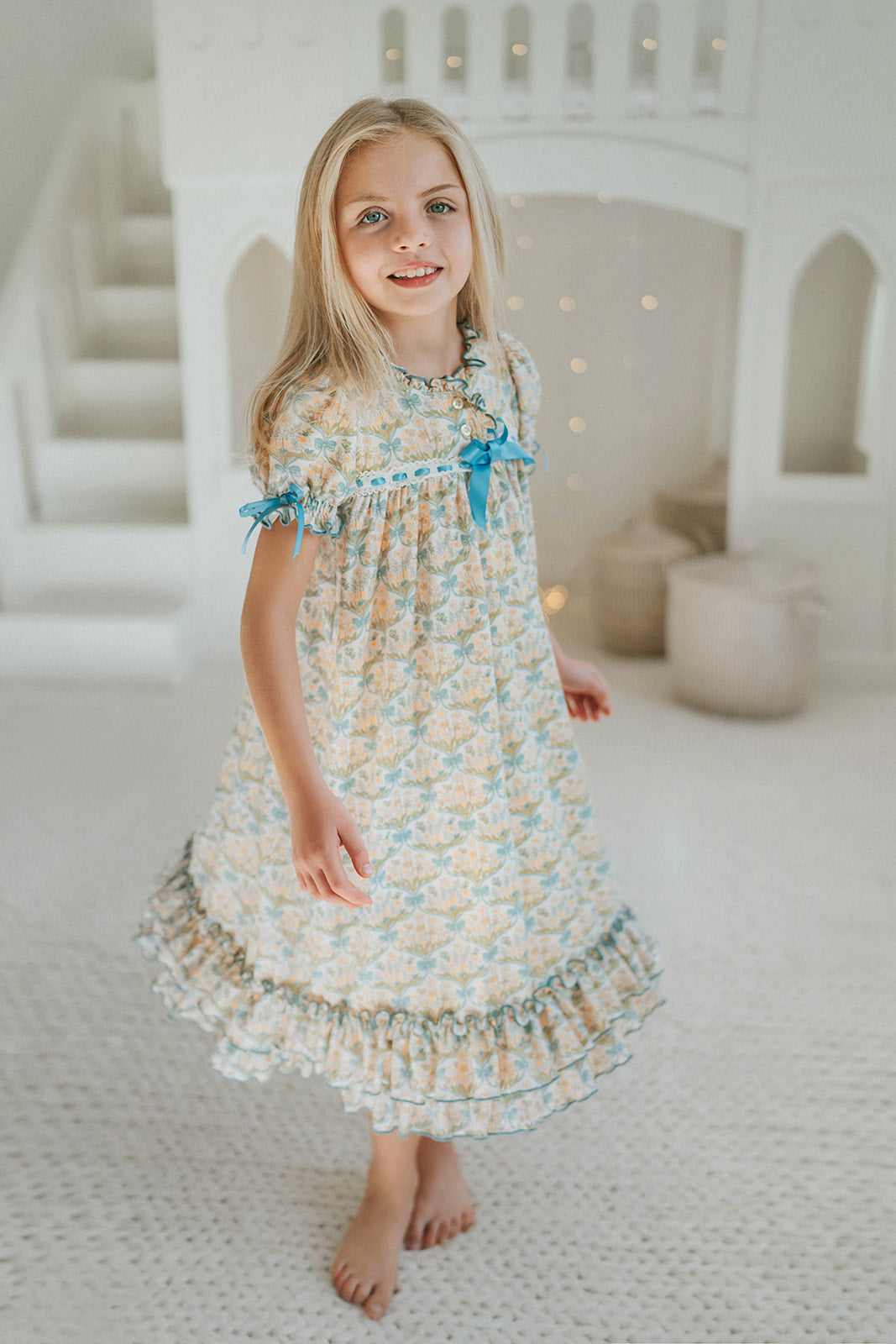 The Original Clara Nutcracker Gown in Golden Meadow