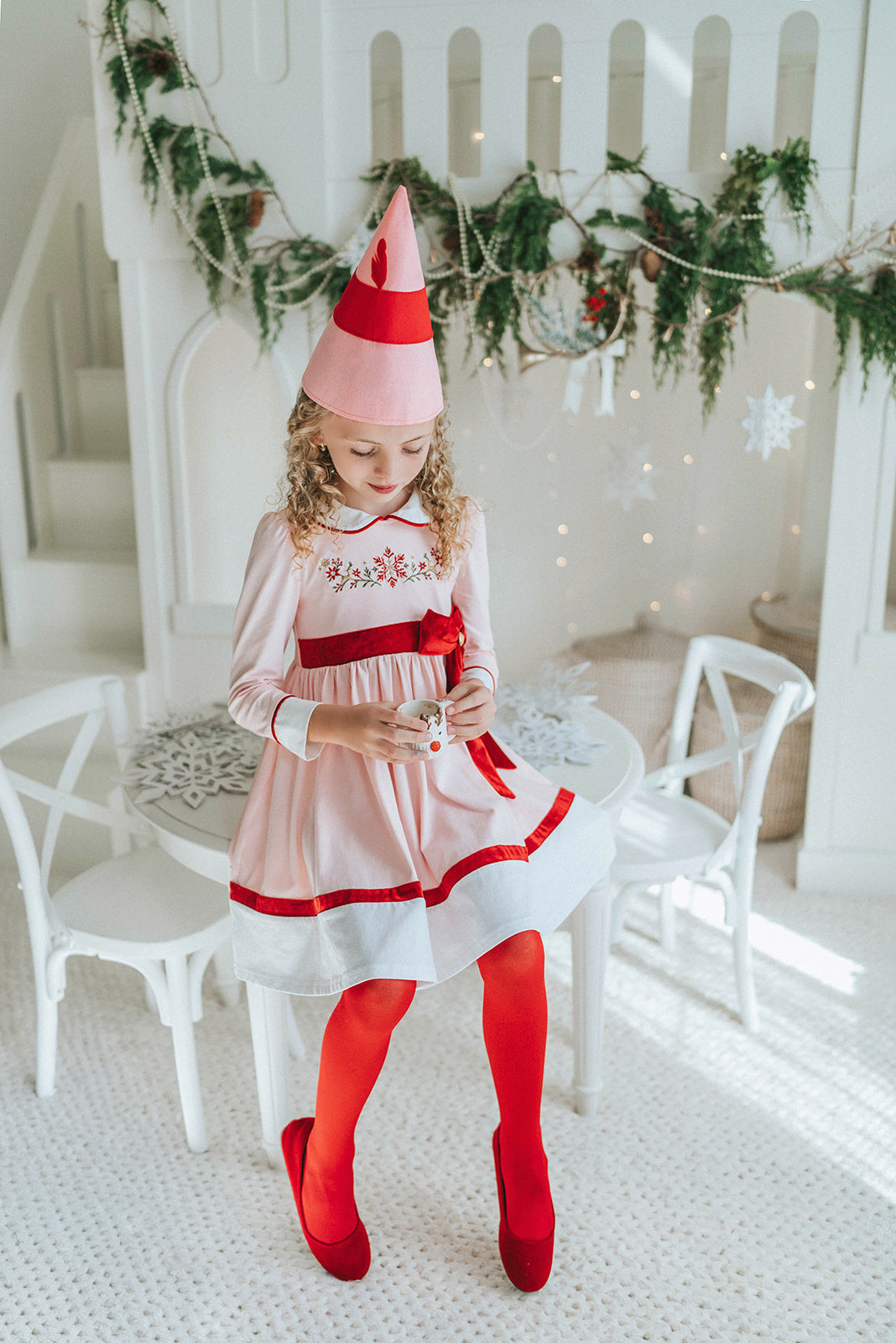 Pink Elf Twirl Dress