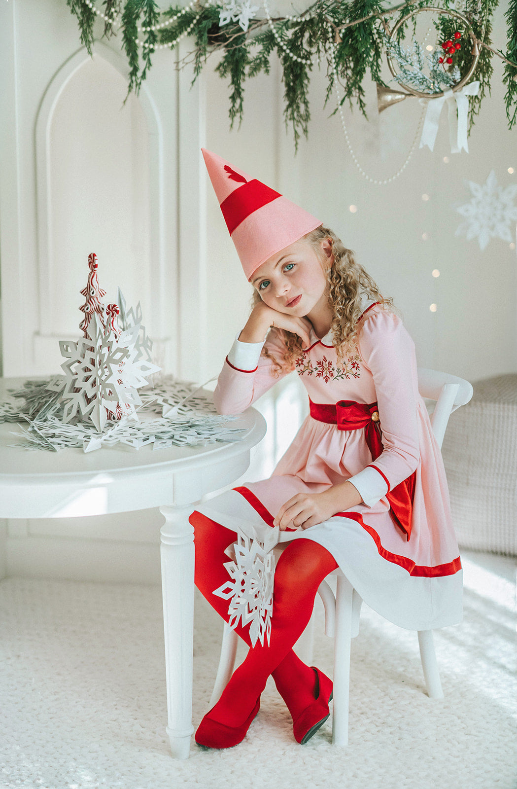 Pink Elf Twirl Dress