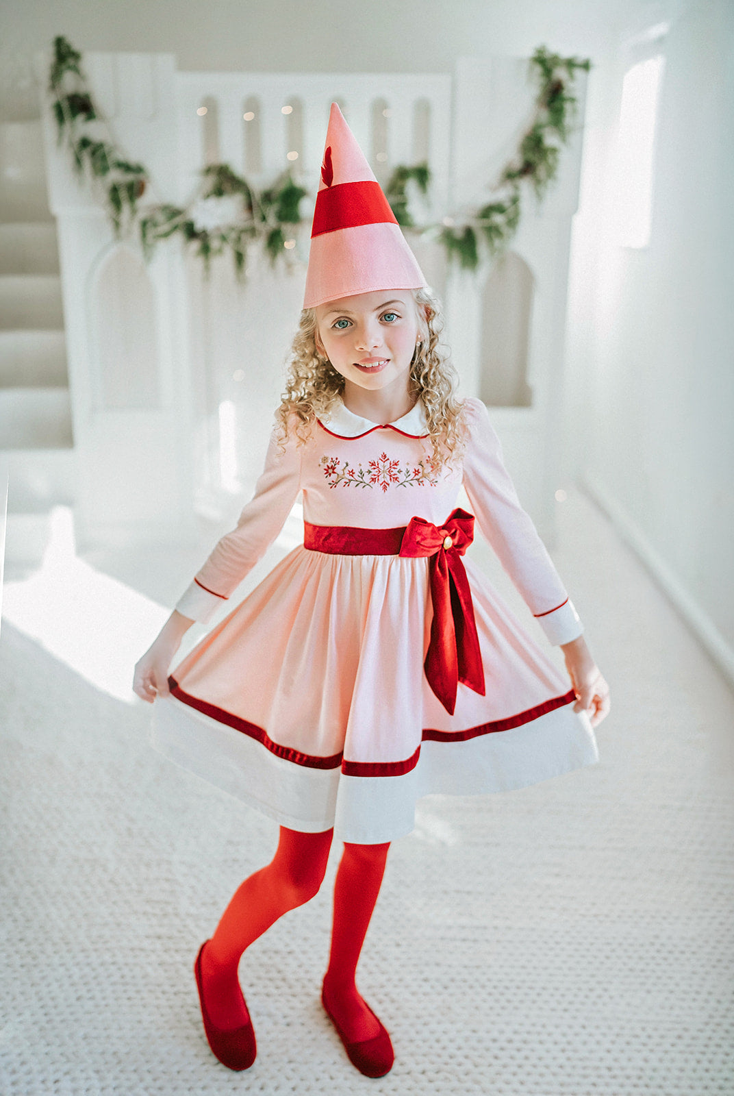 Pink Elf Twirl Dress