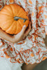 Pumpkin Patch Clara gown with Bows