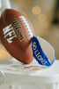 Girl wearing blue “Go Lions” headband holding football on a field at sunset, dressed in white tee and denim shorts

Child wearing sparkly blue team spirit headband that says “Go Lions,” styled with football face sticker and sporty outfit

Little girl showing team pride in “Go Lions” beaded headband while holding football during golden hour on the field

Girls football game day outfit with blue “Go Lions” headband and pigskin, perfect for team spirit wear or cheerleaders