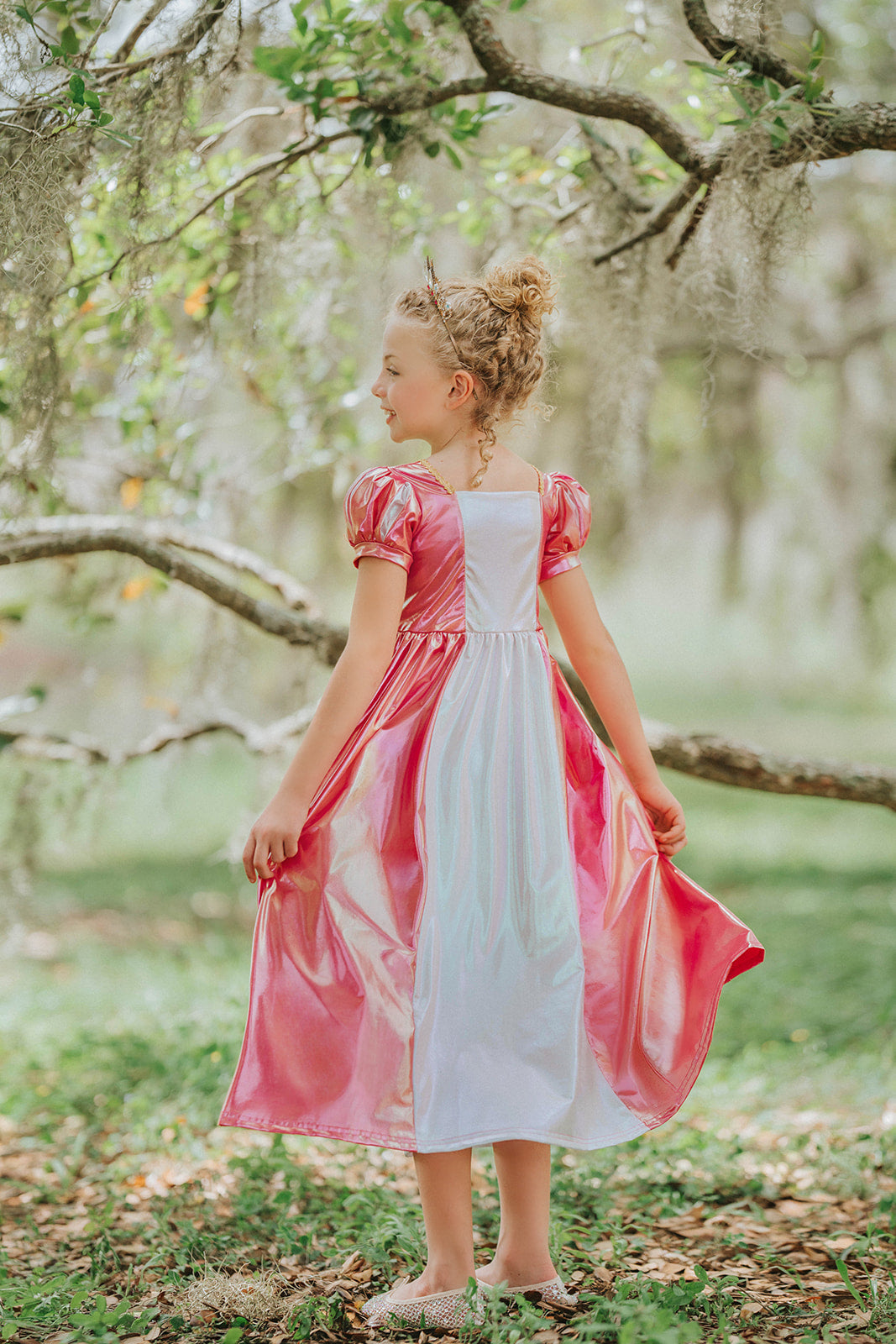 Metallic Sleeping Beauty Maxi