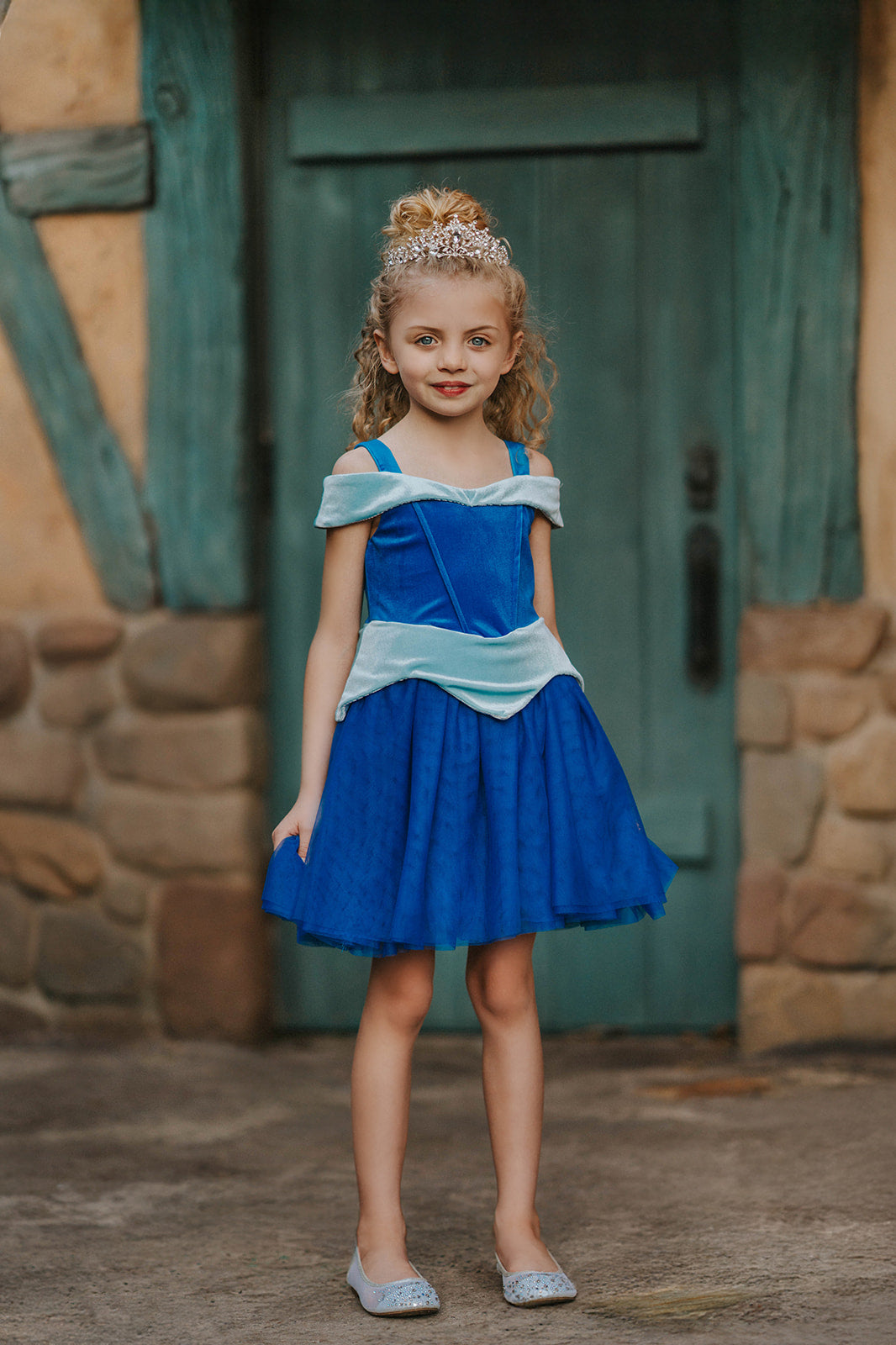 Portrait Petites Sleeping Beauty Twirl Length Gown: Make it Blue