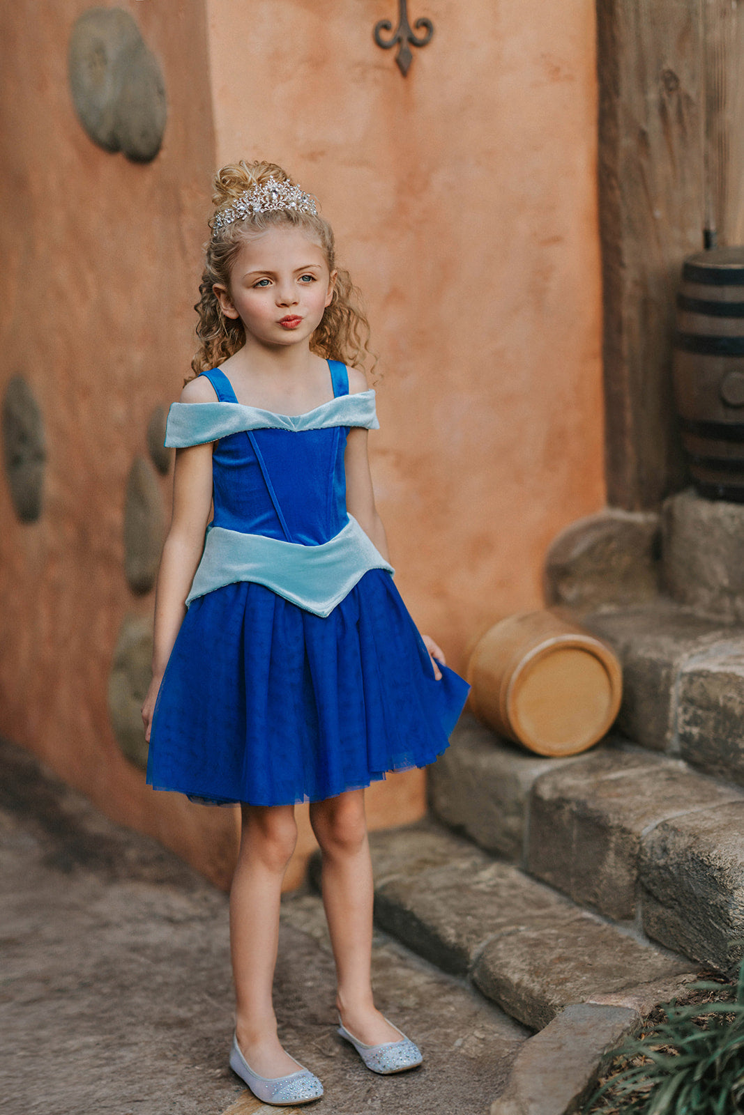 Portrait Petites Sleeping Beauty Twirl Length Gown: Make it Blue