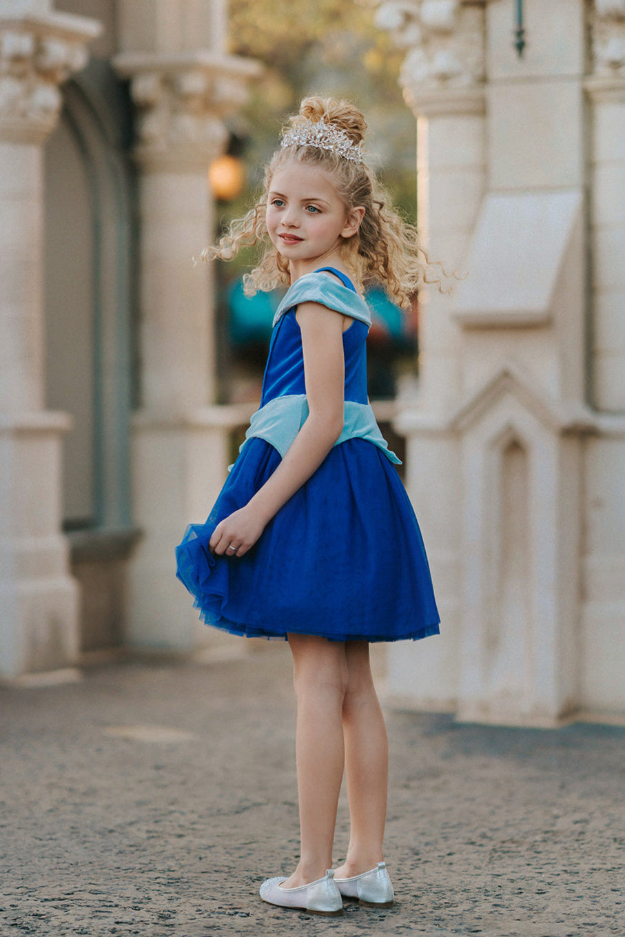 Portrait Petites Sleeping Beauty Twirl Length Gown: Make it Blue