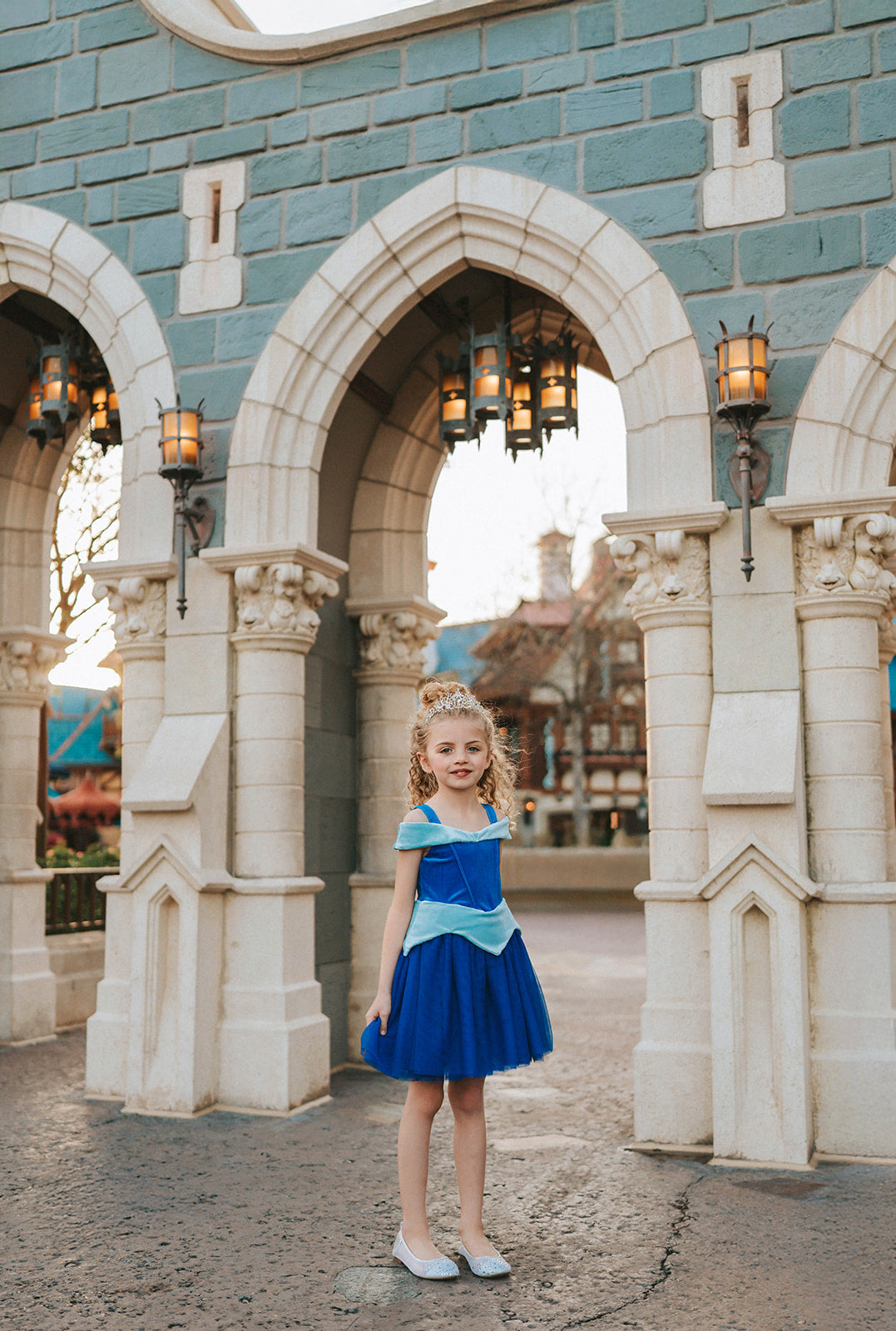 Portrait Petites Sleeping Beauty Twirl Length Gown: Make it Blue