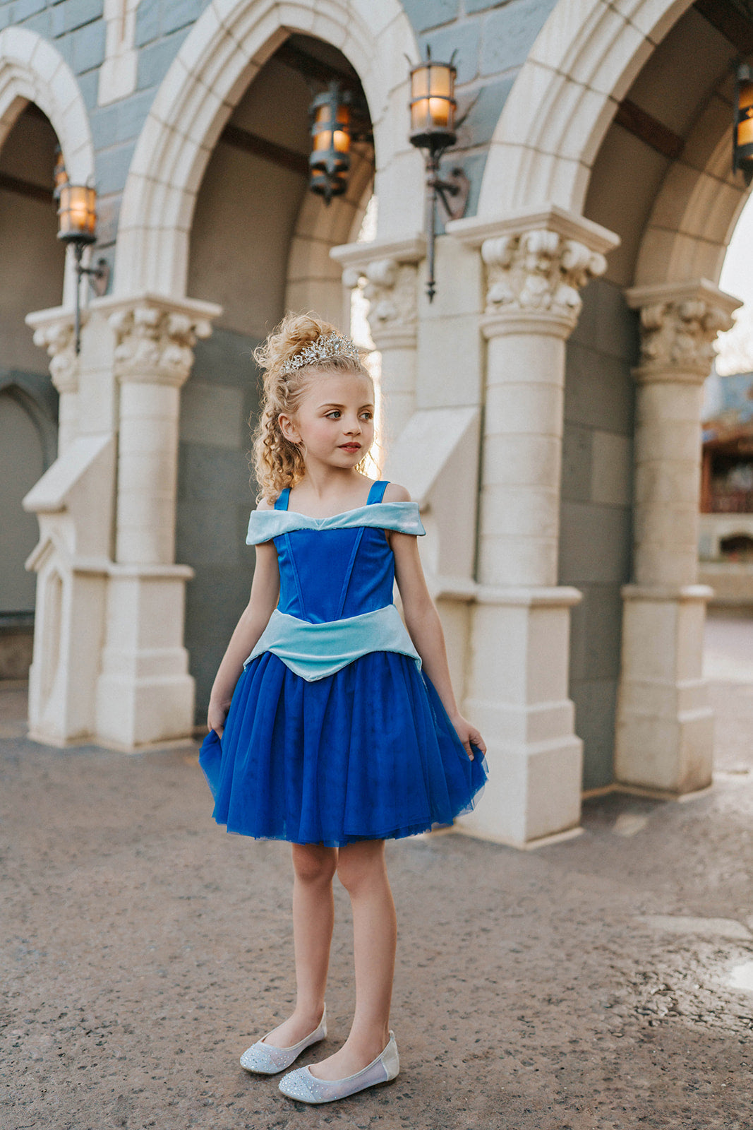 Portrait Petites Sleeping Beauty Twirl Length Gown: Make it Blue