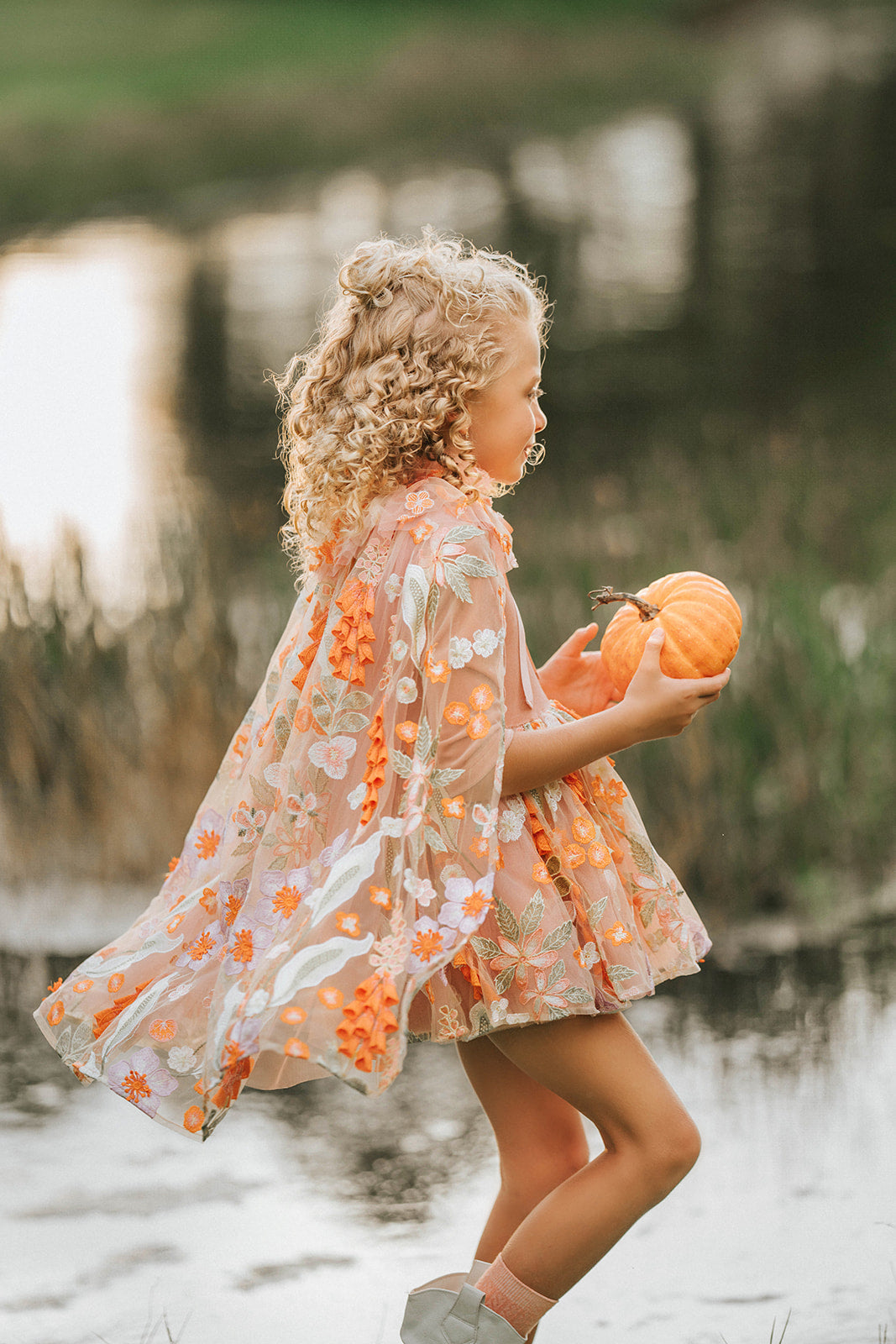 Conjunto de tutú y capa de princesa Rapunzel para jardín