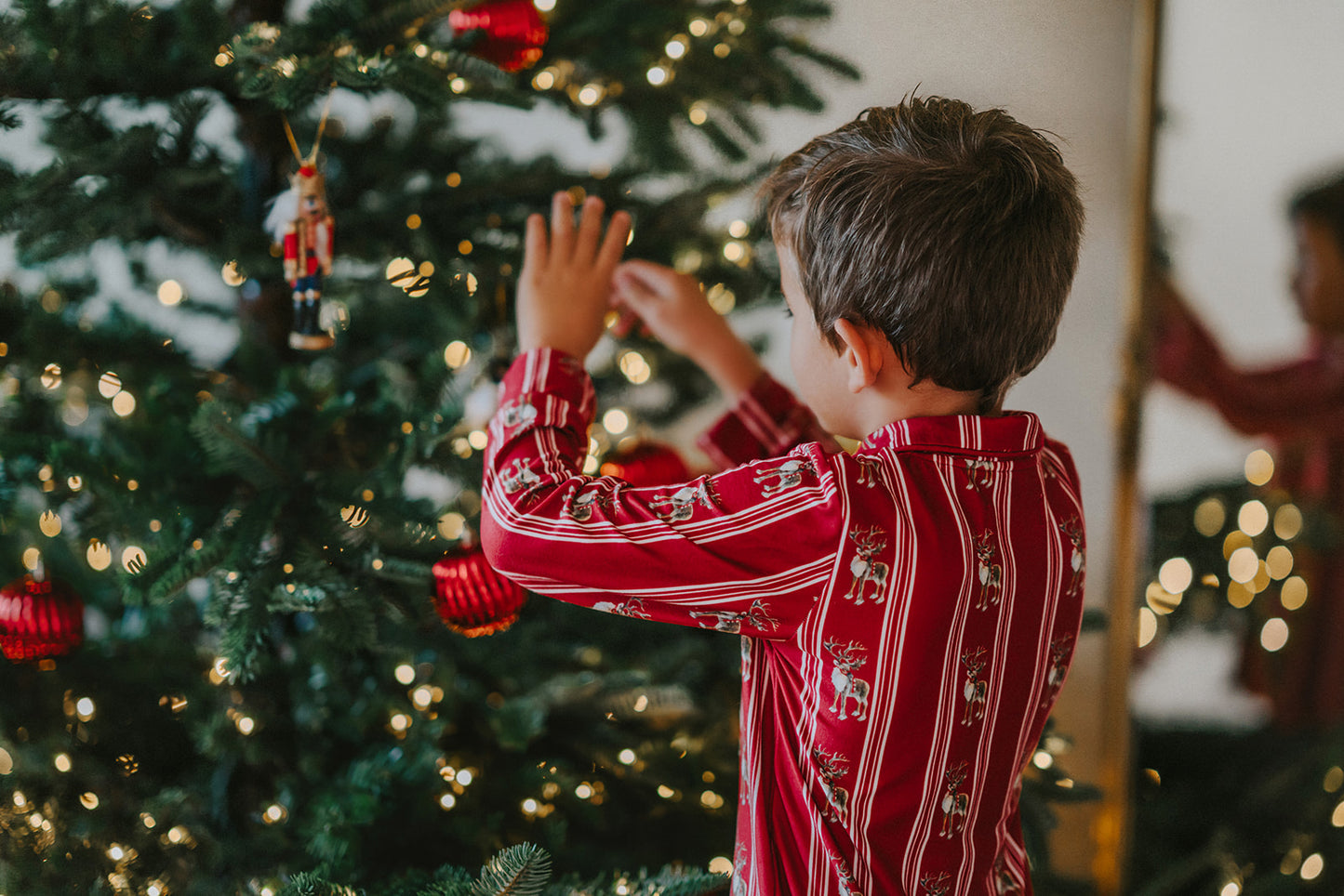 Unisex Reindeer Stripe Lounge