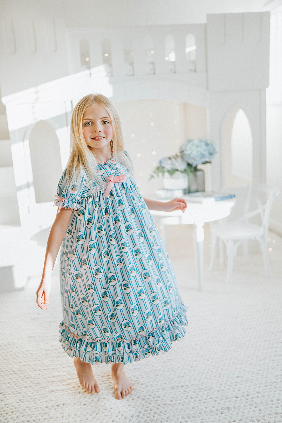 The Original Clara Nutcracker Gown in Tea Party Blooms Only Little Once The Original Clara Nutcracker Gown in Tea Party Blooms Only Little Once