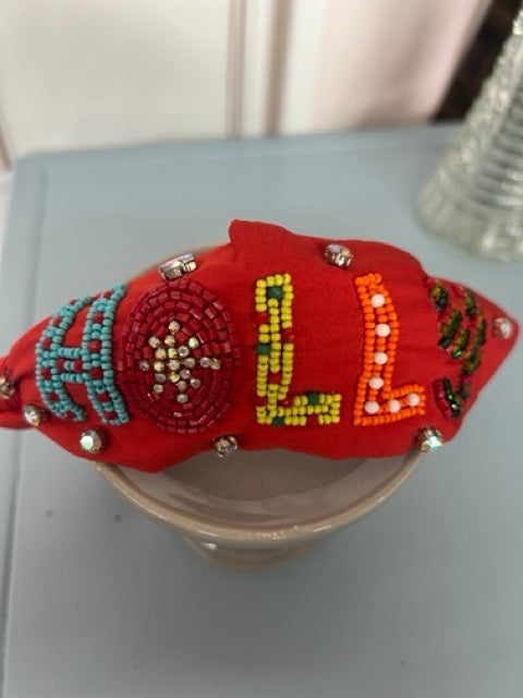 Holly Holiday Headband