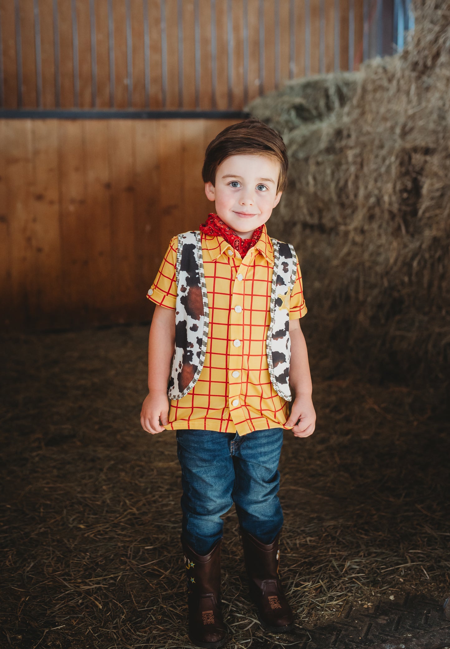 Friend in me Shirt with attached Vest