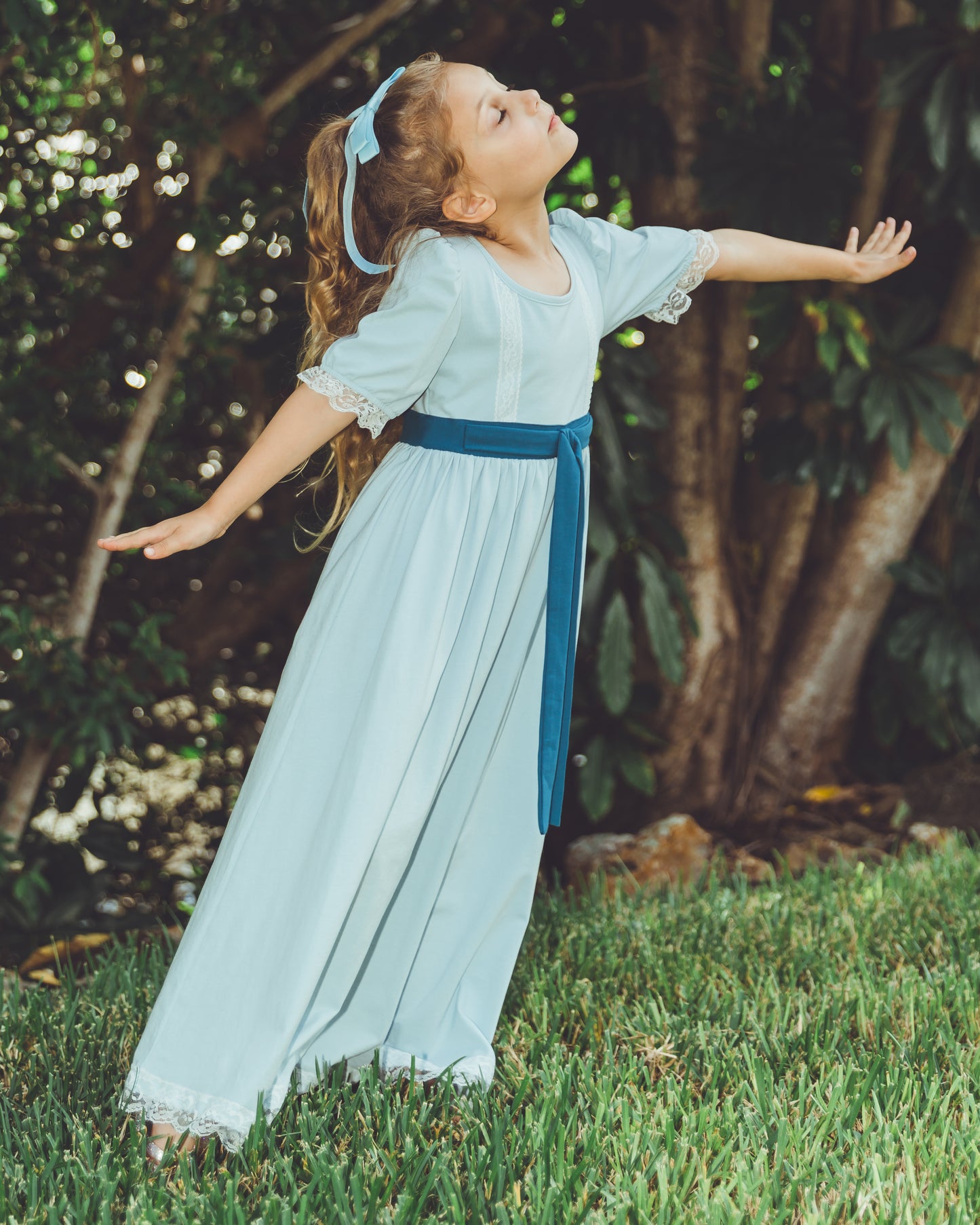 Lost Child Blue Gown