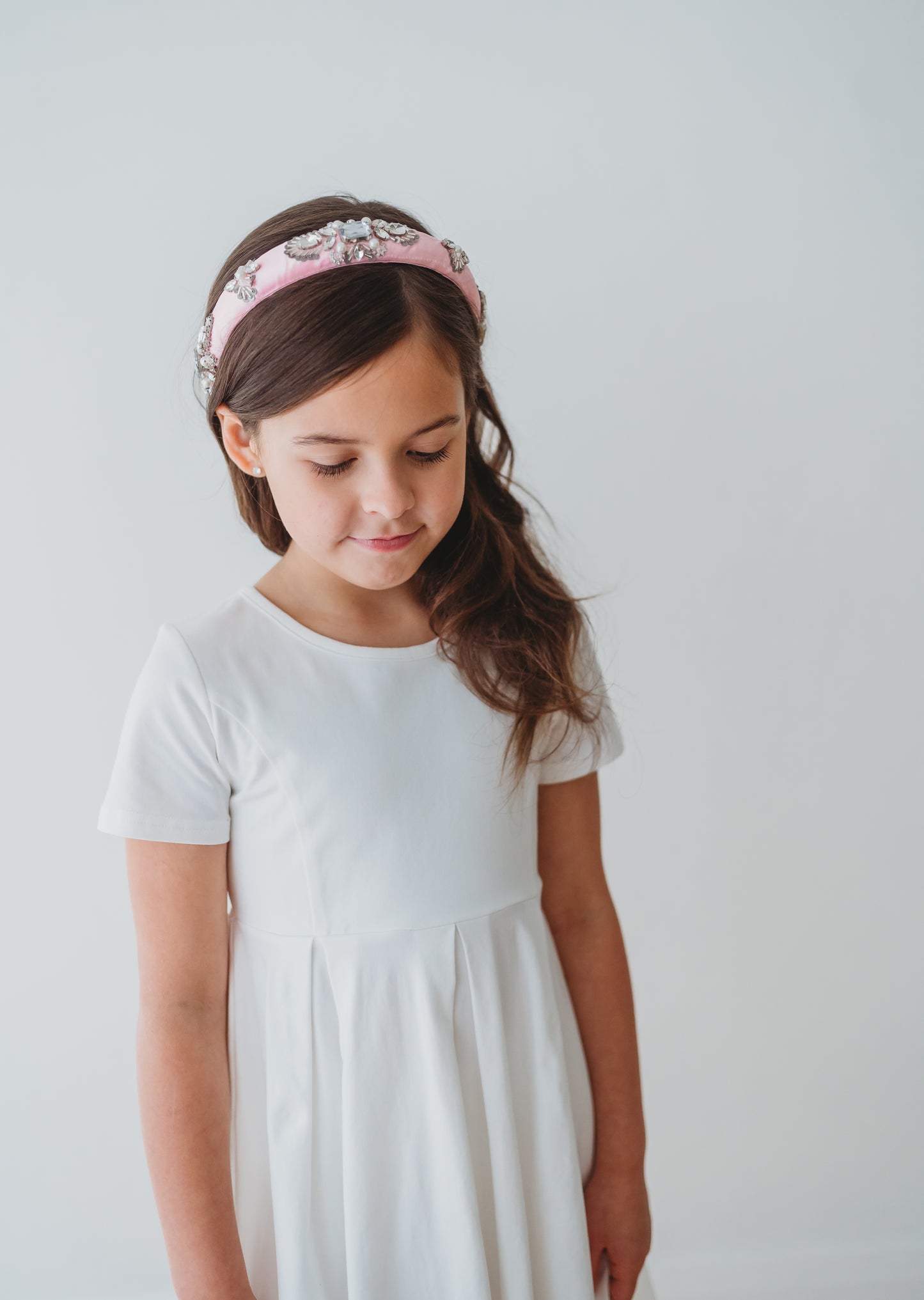 Light Pink Tiara Headband