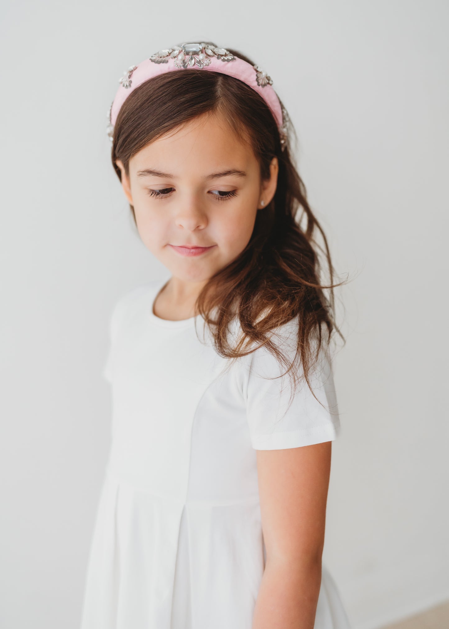 Light Pink Tiara Headband