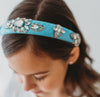 Light Blue Tiara Headband