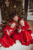 Mens Red Holiday Loungewear Set