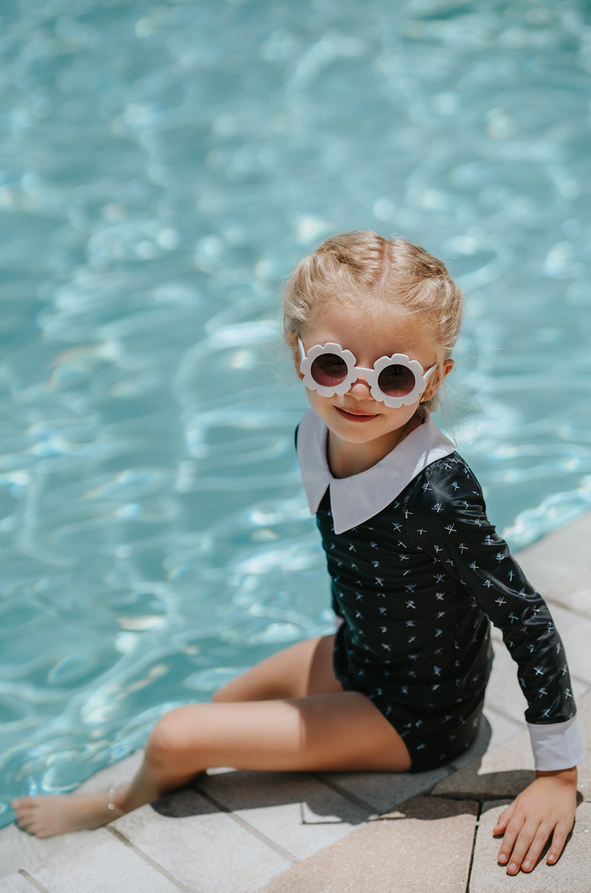 Girl rash guard swim 2025 set