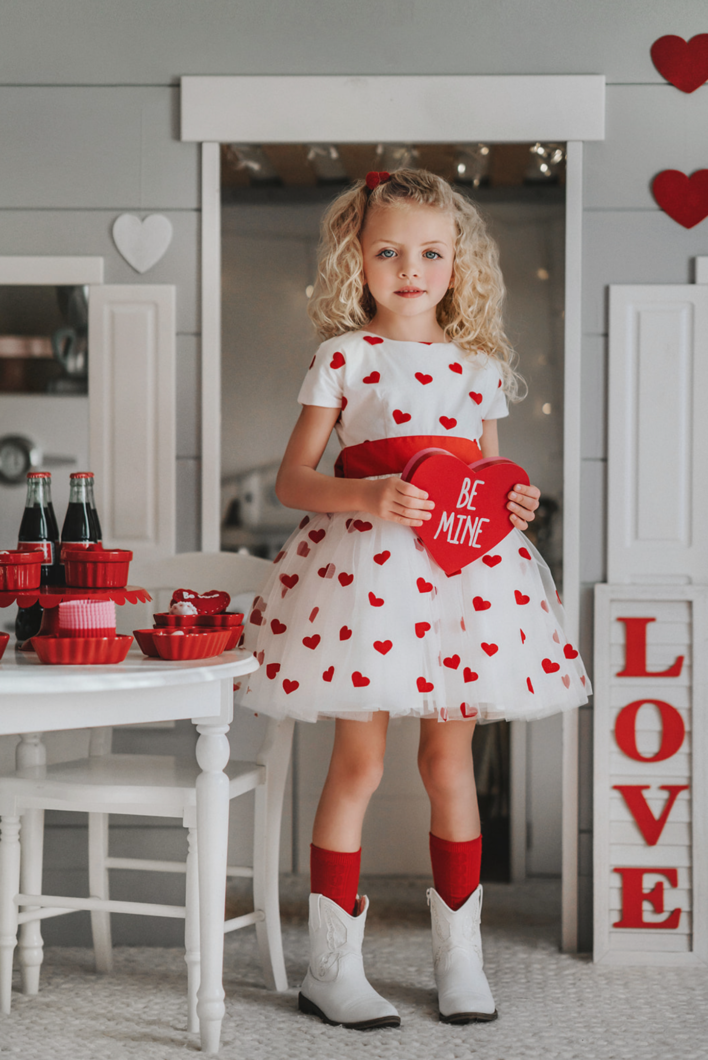 Sweet Little Hearts Frock