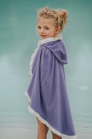 Majestic Princess Cape with Hood in Lovely Lavender