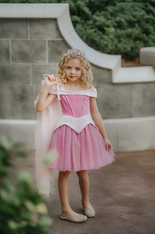 Sleeping Beauty Pearl Accent Princess Cape