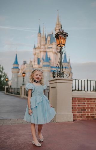 Portrait Petites Cinderella Twirl Length Gown