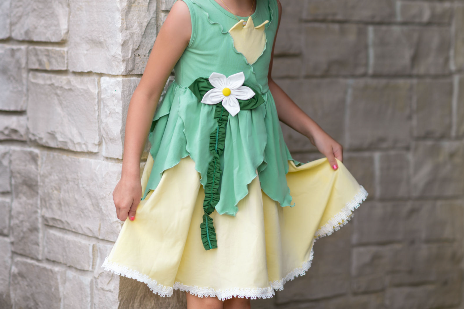 Frog Princess Twirl Dress Only Little Once